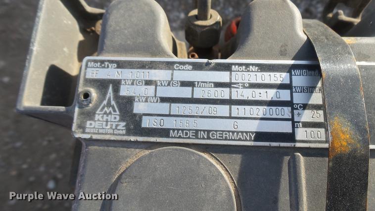 image for item DX9872 Deutz BF4M1011 four cylinder diesel engine