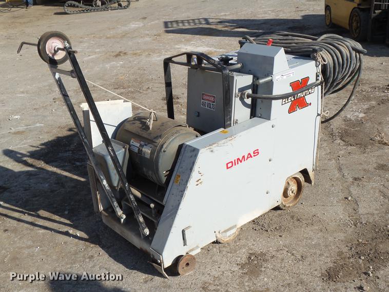 image for item DZ9055 Dimas Electromag X26 concrete saw