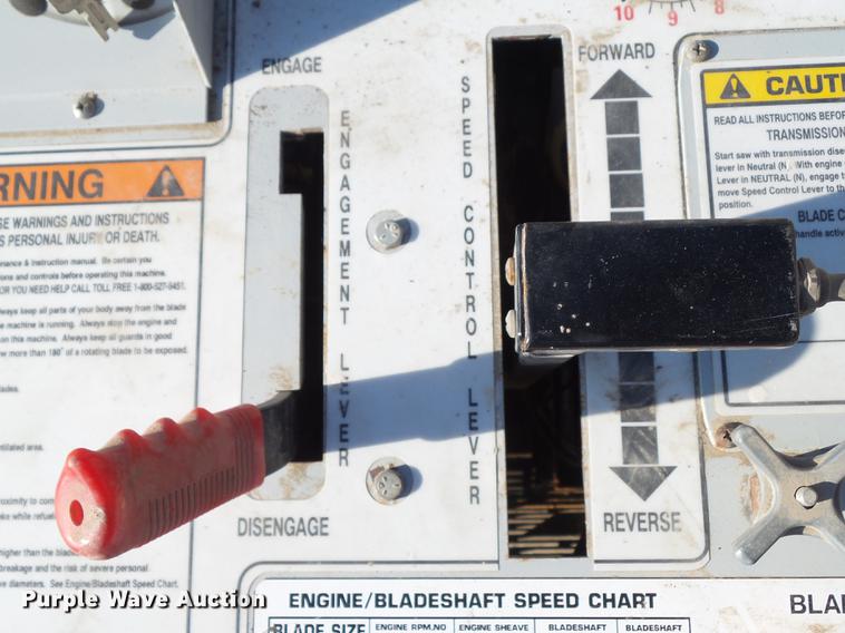 image for item DZ9055 Dimas Electromag X26 concrete saw