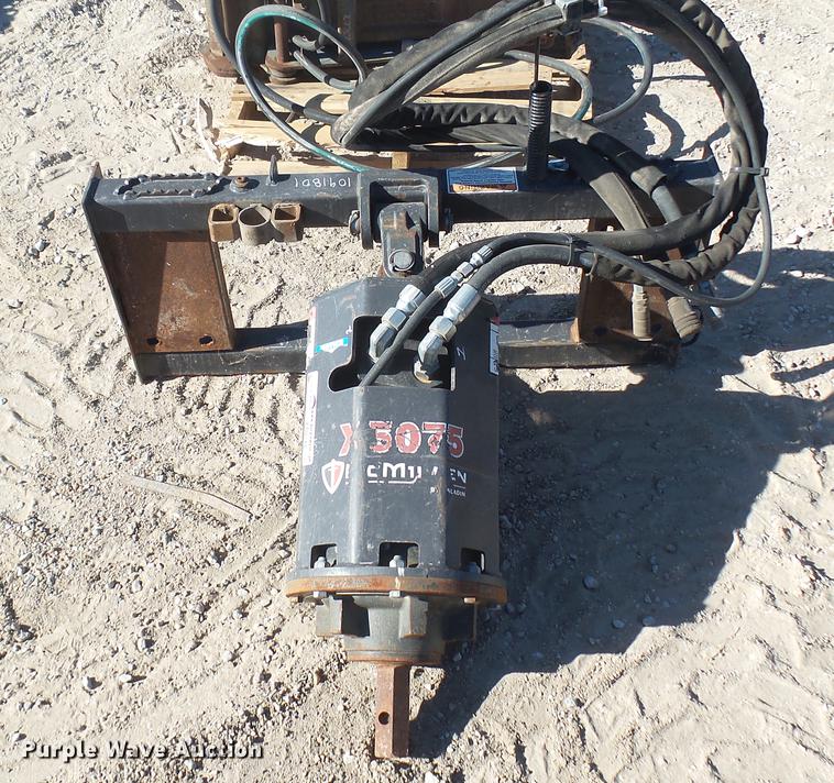 image for item ED9244 Mcmillen X5075 skid steer auger