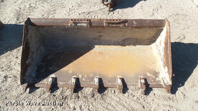 image for item ED9245 68" low profile skid steer bucket