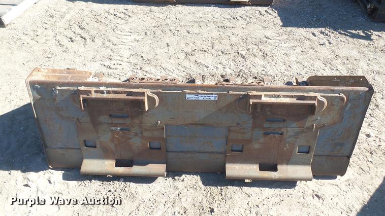 image for item ED9245 68" low profile skid steer bucket