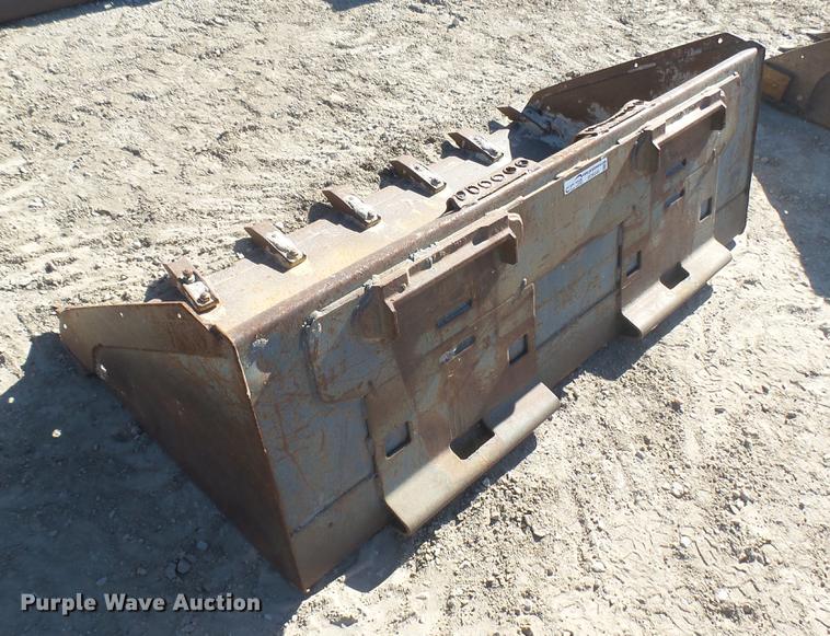 image for item ED9245 68" low profile skid steer bucket