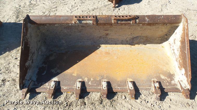 image for item ED9245 68" low profile skid steer bucket