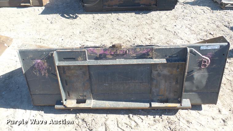 image for item ED9248 74"W skid steer bucket