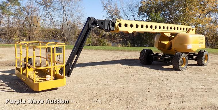 image for item EE9272 1999 Grove MZ72DXT boom lift