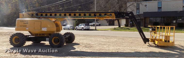 image for item EE9272 1999 Grove MZ72DXT boom lift