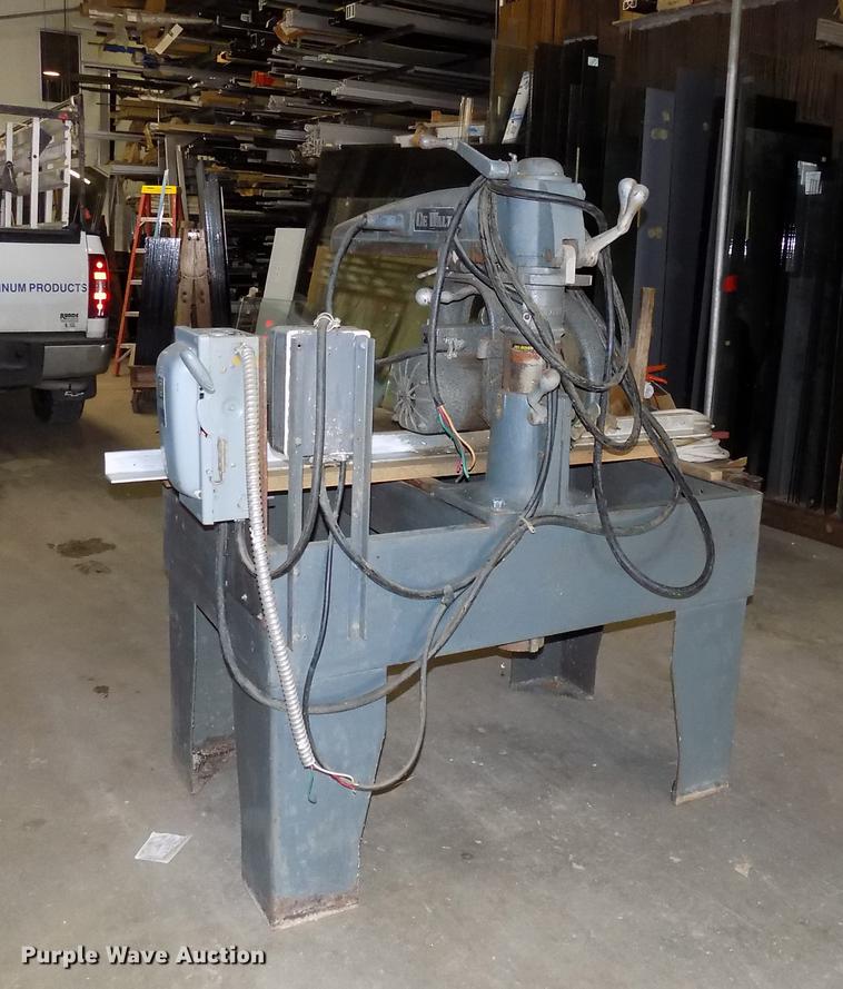 image for item EE9273 Dewalt GE radial arm saw