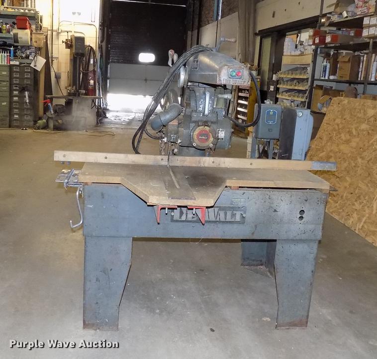 image for item EE9273 Dewalt GE radial arm saw