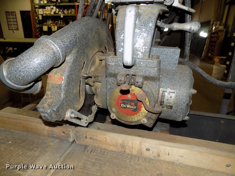 image for item EE9273 Dewalt GE radial arm saw