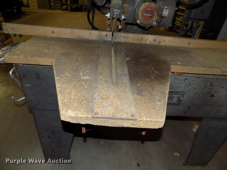 image for item EE9273 Dewalt GE radial arm saw