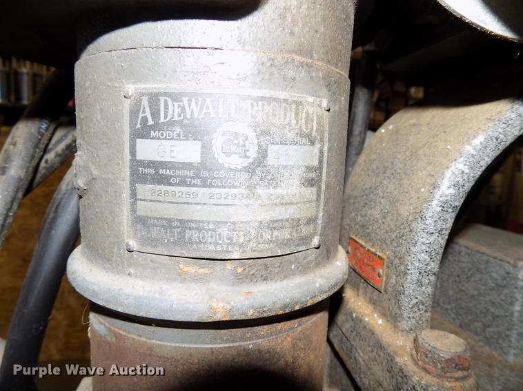 image for item EE9273 Dewalt GE radial arm saw