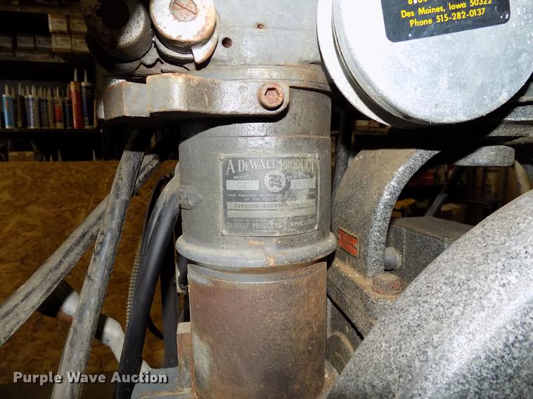 image for item EE9273 Dewalt GE radial arm saw