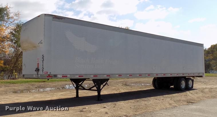 image for item EE9286 1994 Great Dane 7311TJWA dry van trailer