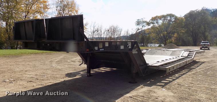image for item EE9313 1992 Muv-All 4860FTD  double drop deck equipment trailer