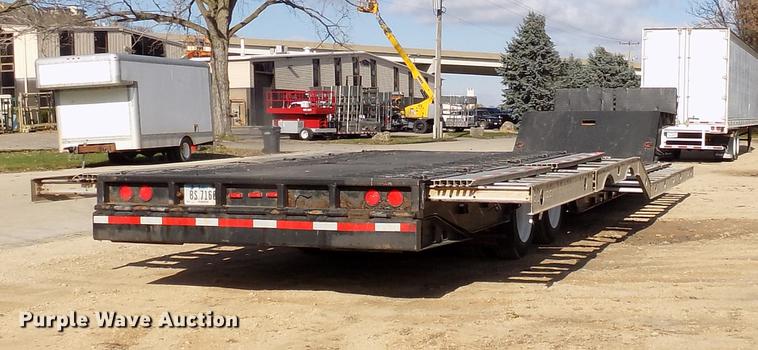 image for item EE9313 1992 Muv-All 4860FTD  double drop deck equipment trailer