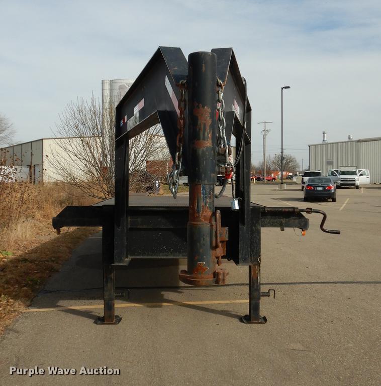image for item J5616 2007 Bohnert equipment trailer