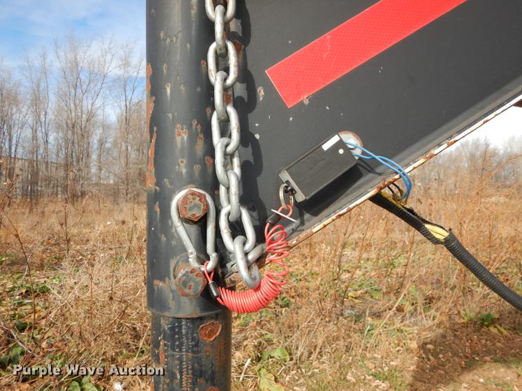 image for item J5616 2007 Bohnert equipment trailer