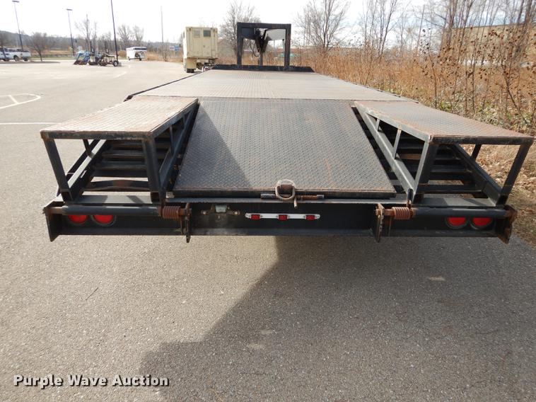 image for item J5616 2007 Bohnert equipment trailer