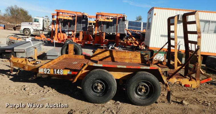 image for item K5797 1989 Nodine equipment trailer