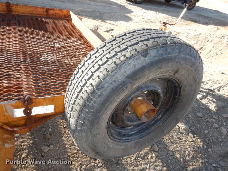 image for item K5797 1989 Nodine equipment trailer