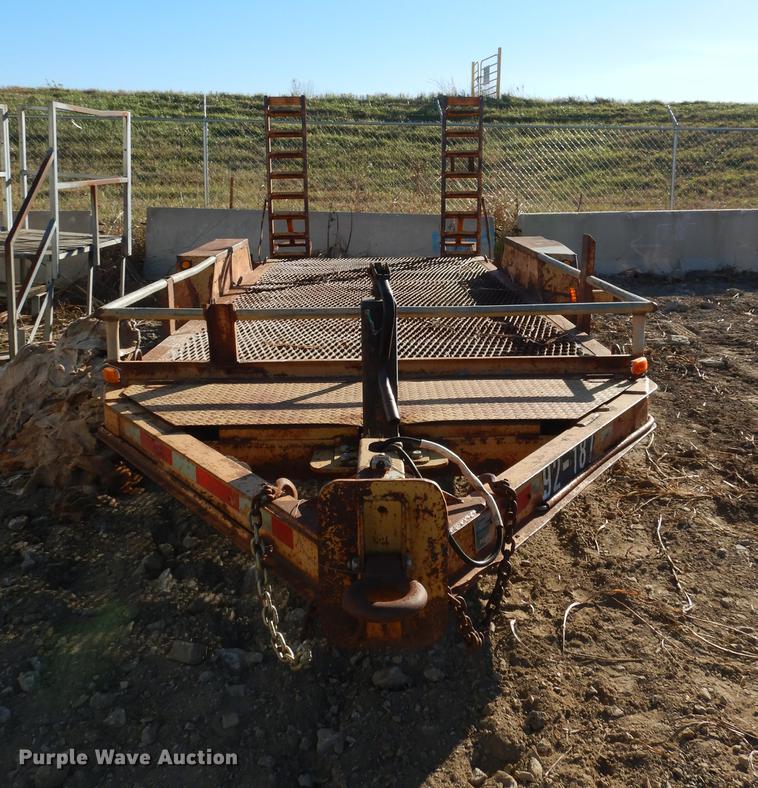 image for item K5798 1994 Nodine equipment trailer