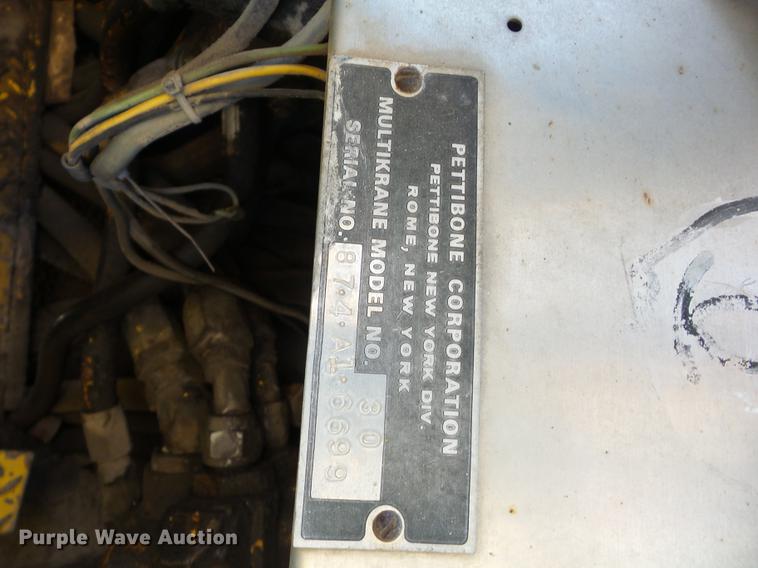 image for item K6320 Pettibone 30 crane