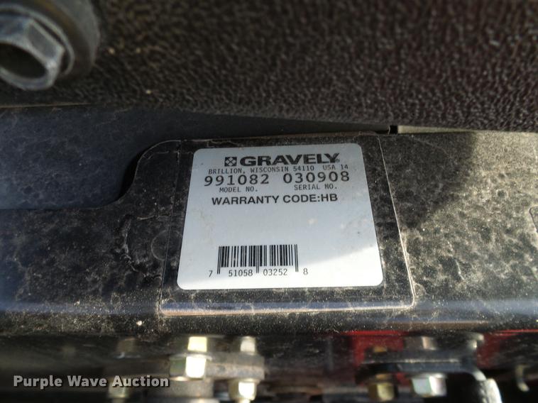 image for item AZ9335 Gravely 2T48HD lawn mower