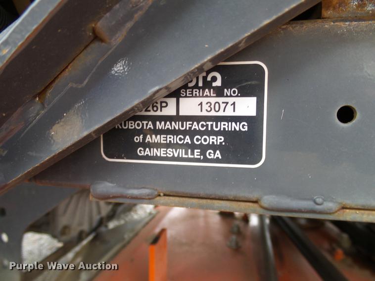 image for item AZ9339 2007 Kubota ZD326 lawn mower