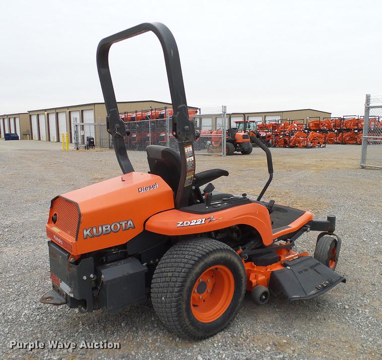 image for item AZ9342 Kubota ZD221 lawn mower