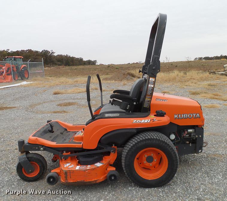 image for item AZ9342 Kubota ZD221 lawn mower