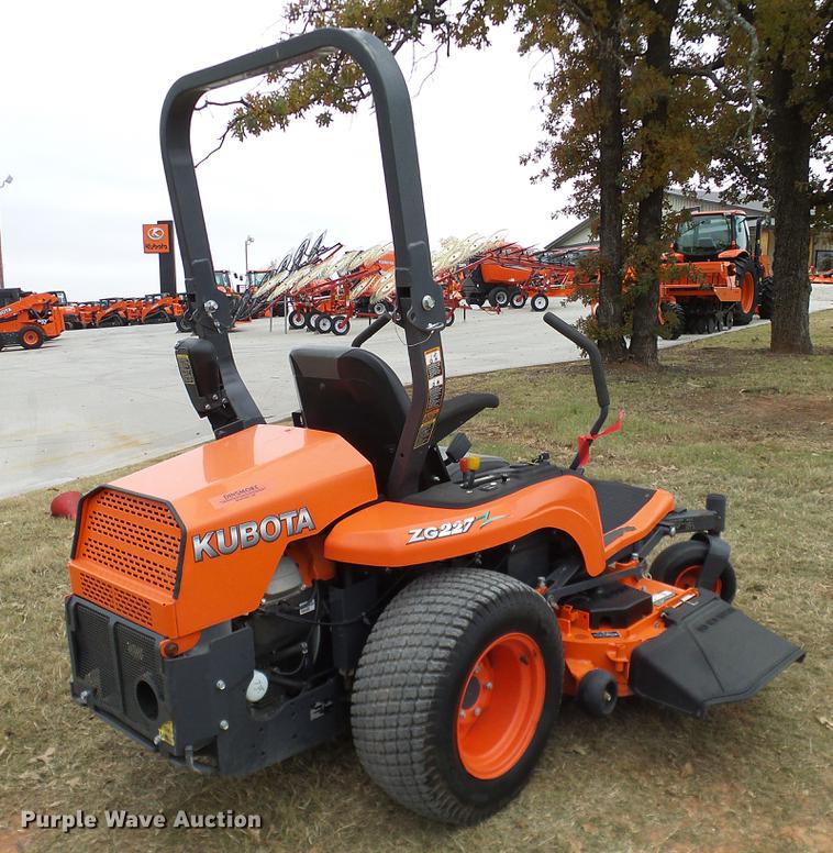 image for item AZ9346 Kubota ZG227 lawn mower