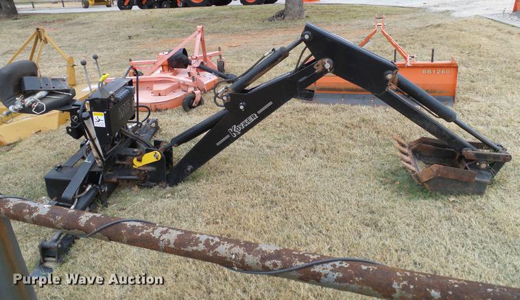 image for item AZ9350 Koyker KB75 backhoe attachment