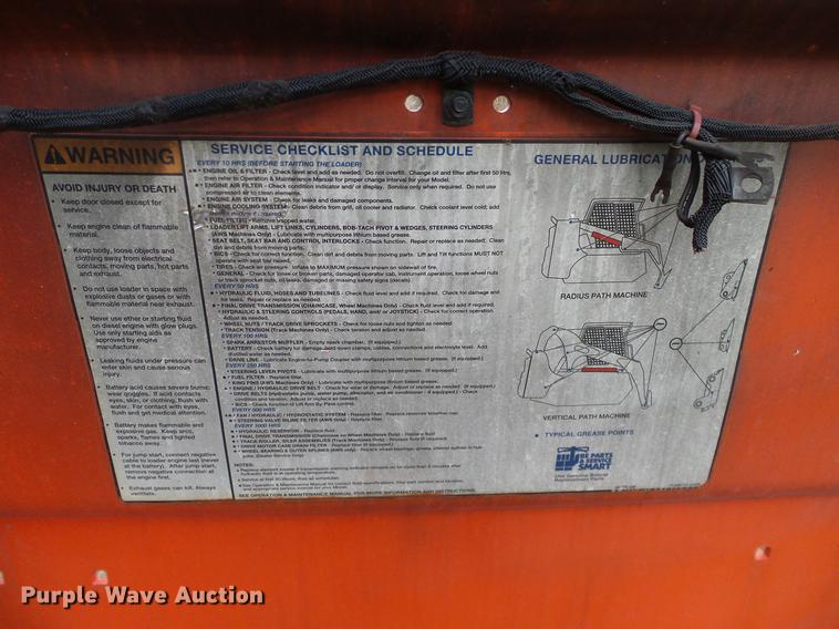 image for item DA6998 2007 Bobcat T140 skid steer