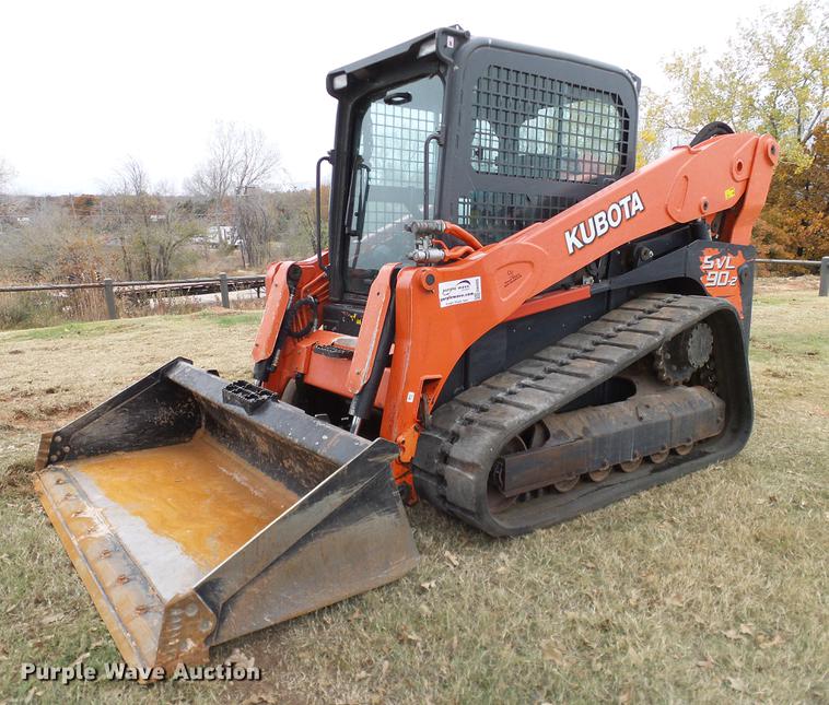image for item DA6999 2014 Kubota SVL90-2 skid steer
