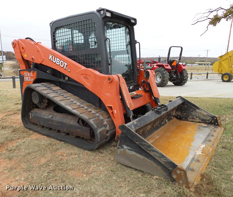 image for item DA6999 2014 Kubota SVL90-2 skid steer