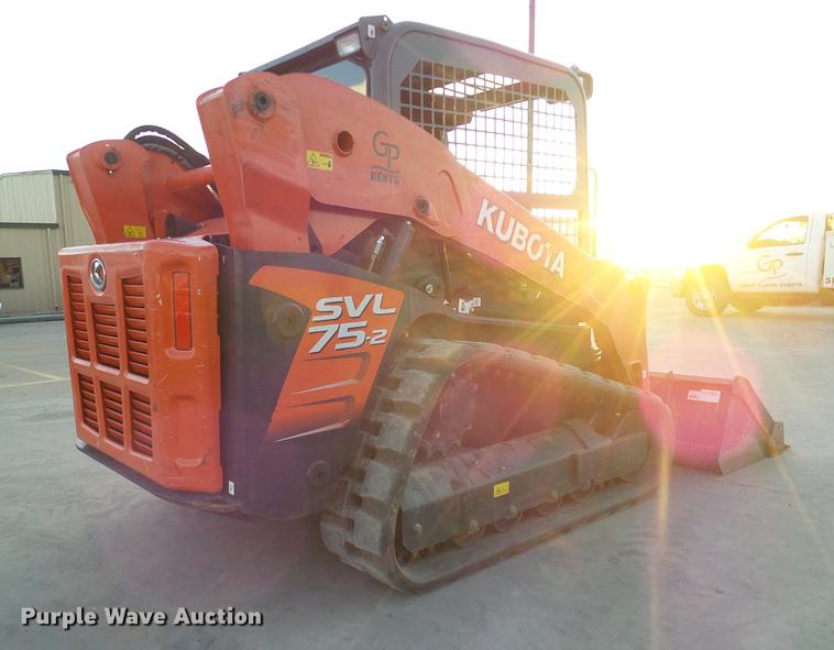 image for item DD1445 2015 Kubota SVL75-2 skid steer