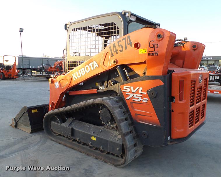 image for item DD1445 2015 Kubota SVL75-2 skid steer
