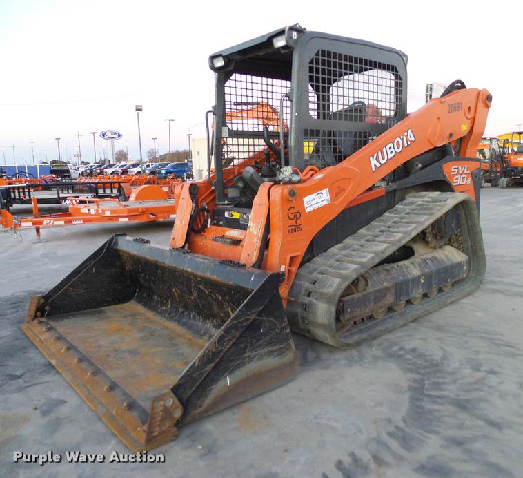 image for item DD1446 2015 Kubota SVL90-2 skid steer