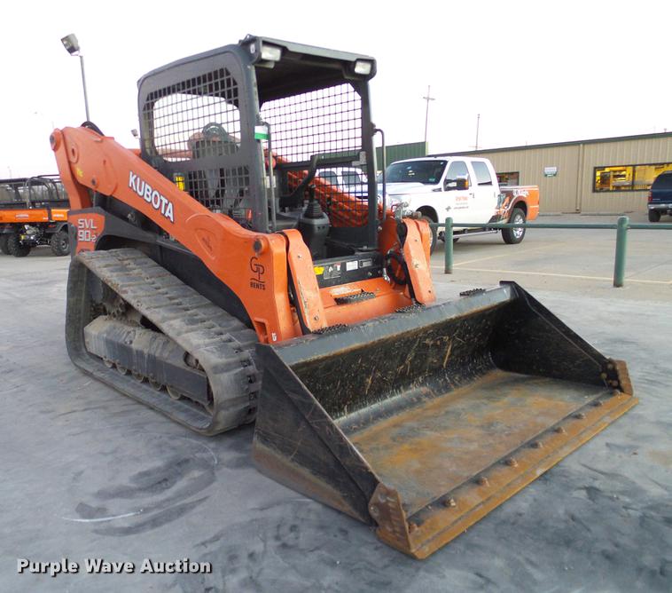 image for item DD1446 2015 Kubota SVL90-2 skid steer