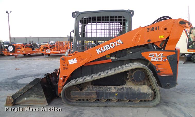 image for item DD1446 2015 Kubota SVL90-2 skid steer