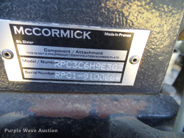 image for item DD1448 2009 McCormick CX110 MFWD tractor