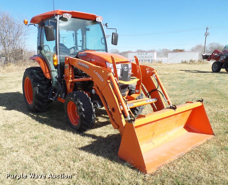 image for item DD1450 2015 Kubota L3560HSTC MFWD tractor