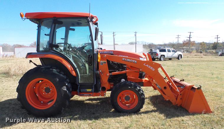 image for item DD1450 2015 Kubota L3560HSTC MFWD tractor
