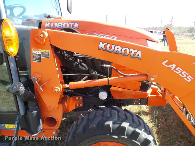 image for item DD1450 2015 Kubota L3560HSTC MFWD tractor