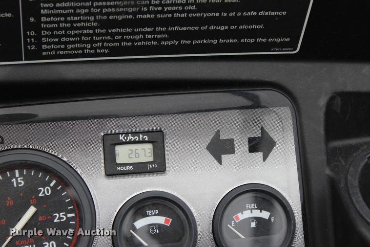 image for item DD1470 2015 Kubota RTV1140CPX utility vehicle