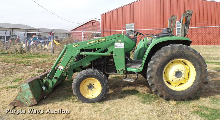 image for item DD1483 1999 John Deere 4500 MFWD tractor