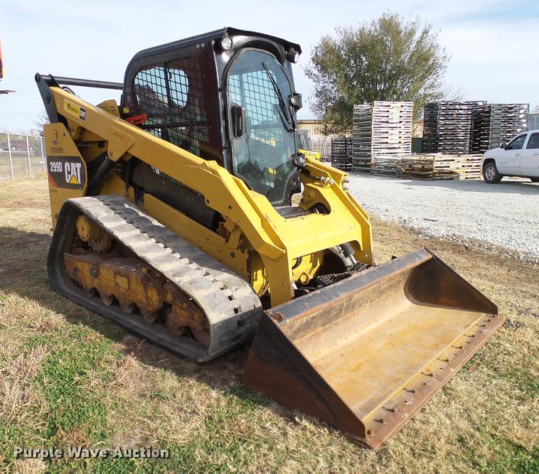 image for item DD1484 2015 Caterpillar 299D skid steer