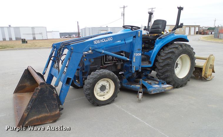 image for item DD1488 1999 New Holland TC29D Deluxe MFWD tractor