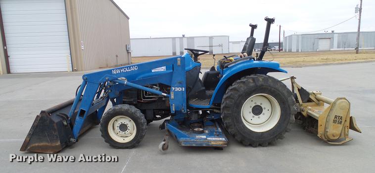 image for item DD1488 1999 New Holland TC29D Deluxe MFWD tractor